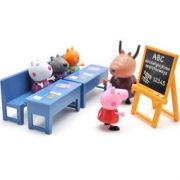 京东PLUS会员： Peppa Pig 小猪佩奇 教室套装