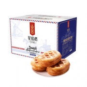 星搭档 软撕派 华夫面包1kg