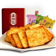 鑫炳记 烤馍片 综合口味/香葱味可选1kg
