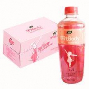 限华南：中粮悦活 塑纤FitBody 巴西莓水果饮料 500ml*15整箱装