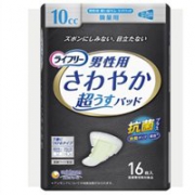 prime会员专享：unicharm 尤妮佳 成年男性用卫生巾 26cm 16片装