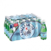 圣培露 充气天然矿泉水 塑料瓶 500ml *24瓶 + 巴黎水 原味气泡矿泉水 250ml *35罐