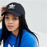 Adidas Originals 阿迪达斯 三叶草 女士可调节棒球帽
