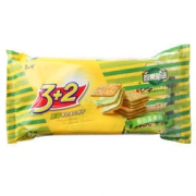 康师傅 3+2 胚芽苏打夹心饼干（绿豆味/黑芝麻味） 500g