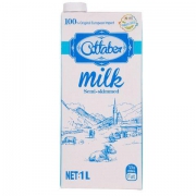Attaber 艾他堡 部分脱脂牛奶 1L*12盒