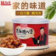 湖南特产，精为天 蒜米腊八豆 160g*6罐礼盒装