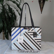 Calvin Klein Lola Saffiano 女士真皮手提包