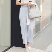 UNIQLO 优衣库 404685 女士花式阔腿裤