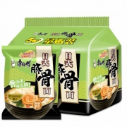 康师傅 熬制高汤日式豚骨袋面五连包