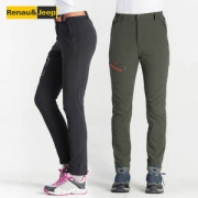 Renau＆Jeep 春季新品 轻薄款 男女户外透气速干裤 YKK拉链