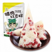 古蜀食者 老腊肉红豆粽 50g*4只*2件