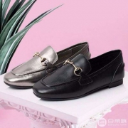 Senda 森达 女士真皮休闲乐福鞋 16681BM7 多色