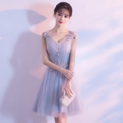 焦点新娘 宴会晚礼服裙女短款  148包邮 券+立减