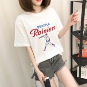 4.9分好评！萌查查 纯棉短袖t恤女 14.9元包邮