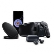 Sumsang 三星 Galaxy S9套装 （包含VR、Gear IconX 2018款、折叠无线充电器）