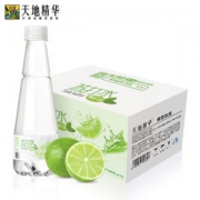 天地精华 青柠檬苏打水 无糖无汽碱性水 410ml*15瓶