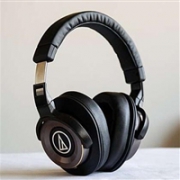Audio-Technica 铁三角 ATH-WS1100iS 头戴重低音耳机 带线控