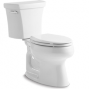 历史新低： KOHLER 科勒 K-5343T-S-0 纽华氏五级旋风分体座便器 846.2元包邮（双重优惠）