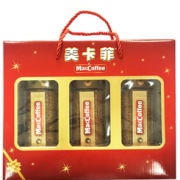 马来西亚进口！ MacCoffee 美卡菲 金装冷冻干燥速溶咖啡礼盒300g（100g*3瓶）