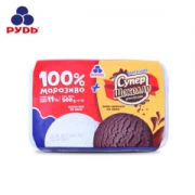 如迪 乌克兰冰淇淋 双色巧克力牛乳口味 500g *6件
