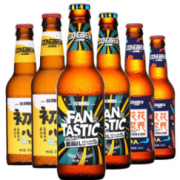 德国进口原料！本草园 龙精酿啤酒 3种口味*6瓶   ￥29.9包邮