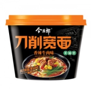 今麦郎 非油炸方便泡面 刀削宽面香辣牛肉味 126g/桶 *5件