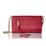 REBECCA MINKOFF Avery Envelope 女款真皮斜挎包