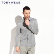 TONY WEAR 汤尼威尔 男士印花长袖衬衫 3色