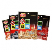 浓郁酸甜# 佳宝 怀旧零食九制话梅65g*10包