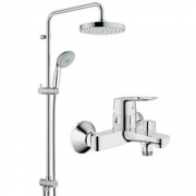 GROHE 高仪 126216 新天瀑淋浴系统 + 浴缸龙头套装 1399元包邮（需用码）