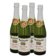MARTINELLI'S 无酒精香槟气泡苹果汁 750毫升 *4瓶装