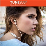 18年新款，JBL TUNE205BT 半入耳式蓝牙耳机 带麦克风