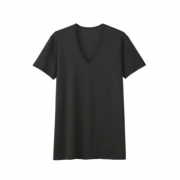 UNIQLO优衣库 男装AIRism网眼V领T恤