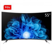 TCL 55V1 55英寸32核超高清 4K曲面HDR液晶电视
