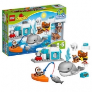 LEGO 乐高 DUPLO 得宝野生动物系列 10803 北极动物