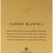 美好因缘！Dogeared 朵吉兒 Good Karma 金色项链