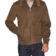 限尺码：GUESS Faux Suede 男士夹克