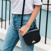 The Cambridge Satchel  女士CONDUCTOR'S真皮小号单肩包