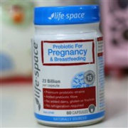 Life Space 孕妇及哺乳期妇女益生菌胶囊 60粒  调节肠胃增强免疫力