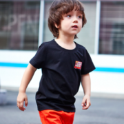 旗舰店新款！七匹狼 男童圆领短袖T恤   39元包邮