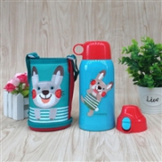 TIGER虎牌 MBR-B06G 两用保温杯 小兔子款 0.6L