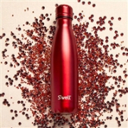 网红保温杯，S'well 时尚不锈钢保温杯 500ml 红宝石色
