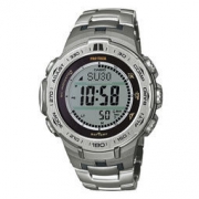 CASIO 卡西欧 手表PRO TREK登山系列 太阳能电波登山运动男表PRW-3100T-7