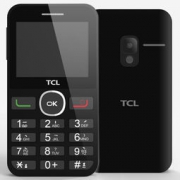 24日22点：TCL 老人手机 121 黑色 移动联通2G手机 双卡双待