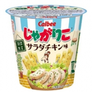 2018新品 Calbee卡乐比薯条三兄弟 沙拉鸡肉味52g*12杯
