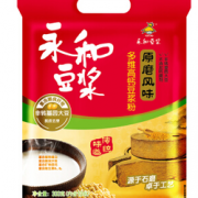 营养早餐！永和豆浆 原磨风味 多维高钙豆浆粉 300g（30g*10小包）