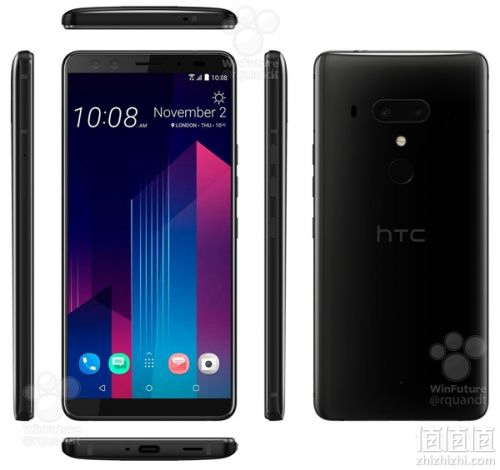 HTC U12 / U12+ 本周五发布 官方渲染图/详细规格曝光