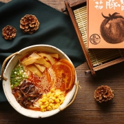 拉面说 日式叉烧豚骨冬阴功汤组合 4盒860g 网红拉面