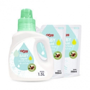 rikang 日康 婴儿亲肤洗衣液 1.5L+500ml *5件
