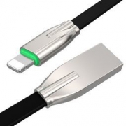 以诺 iPhone锌合金数据线 1m带灯